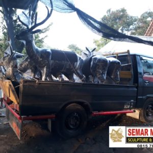 Kelik Semar Mesem Patung Kijang Kerajinan Patung Fiberglass