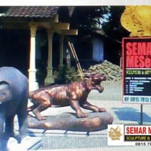 Kelik Studio Semar Mesem Patung Macan Patung Dari Fiber