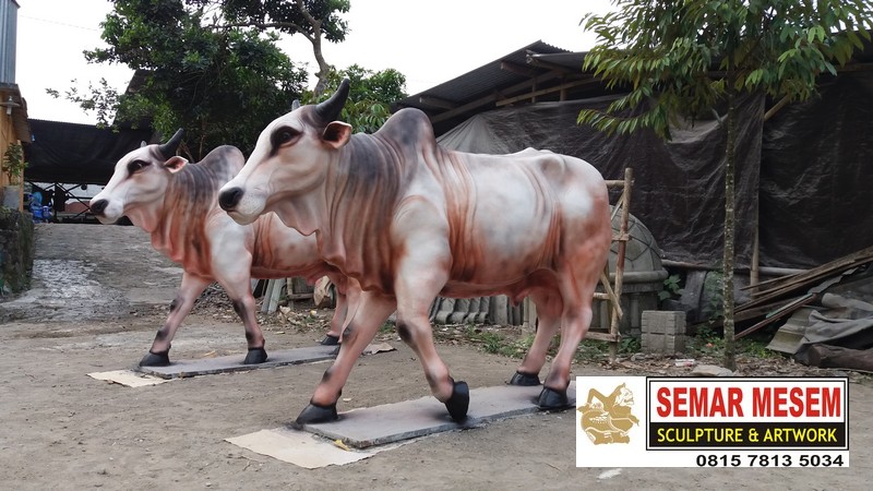 Kelik Studio Semar Mesem Patung Sapi Patung Banteng