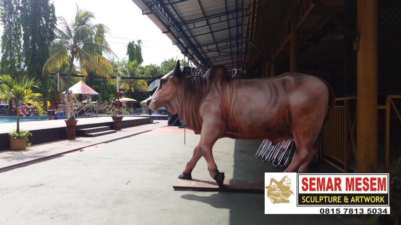 Jasa Pembuatan Patung Sapi-081578135034