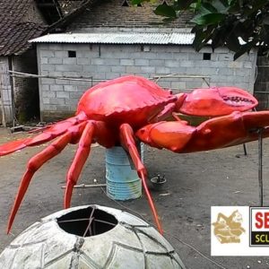 kelik-studio-semar-mesem-patung-kepiting-karya-seni-nusantara