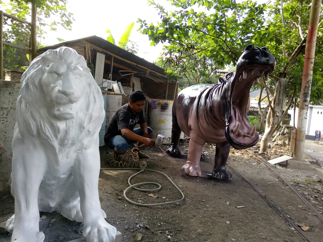 Patung resin |081578135034|Patung Fiberglass Magelang