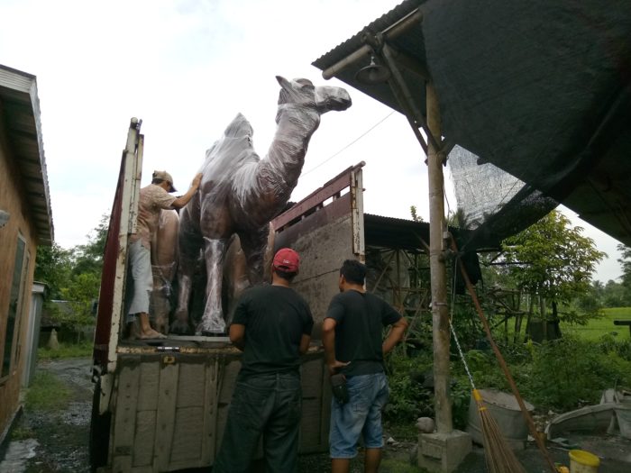 Membuat Patung Unta Gambar Sketsa Patung Unta Patung Dari Fiber