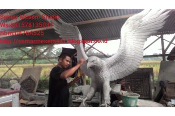 Cetakan Patung Fiber Patung Eagle Karya Seni Patung