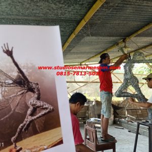 Patung Kawat Merak Cara Buat Patung Tukang Bikin Patung