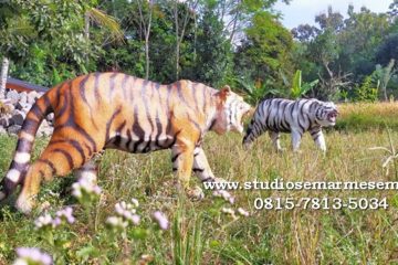 Patung Macan Lucu Patung Macan Putih Patung Macan Cisewu