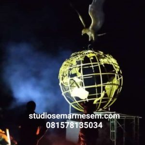 Replika Globe Miniatur Globe Globe Taman Wisata