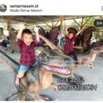 Patung Dinosaurus Viral 2022