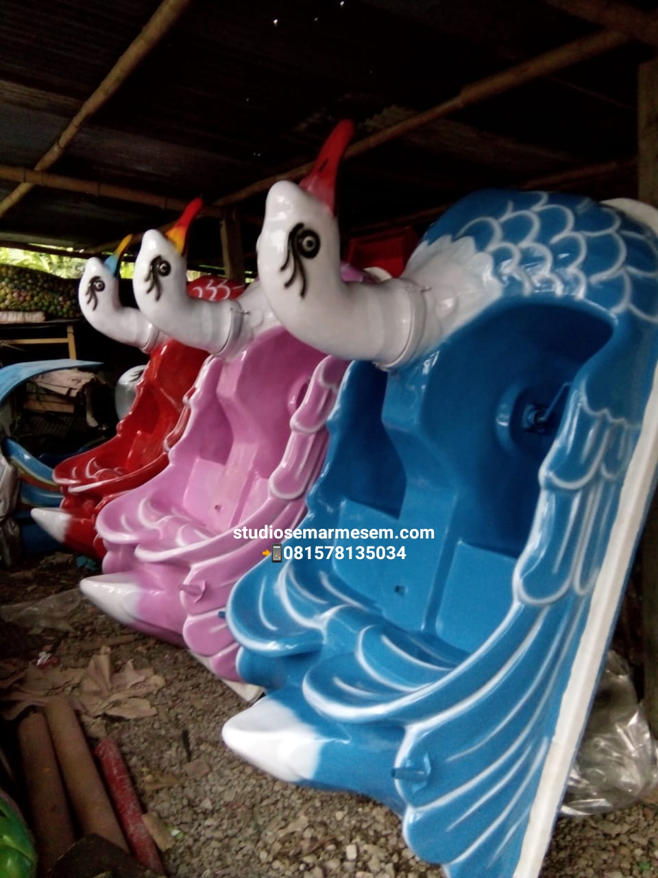 Bebek Air Gowes Fiberglass/Wahana Air