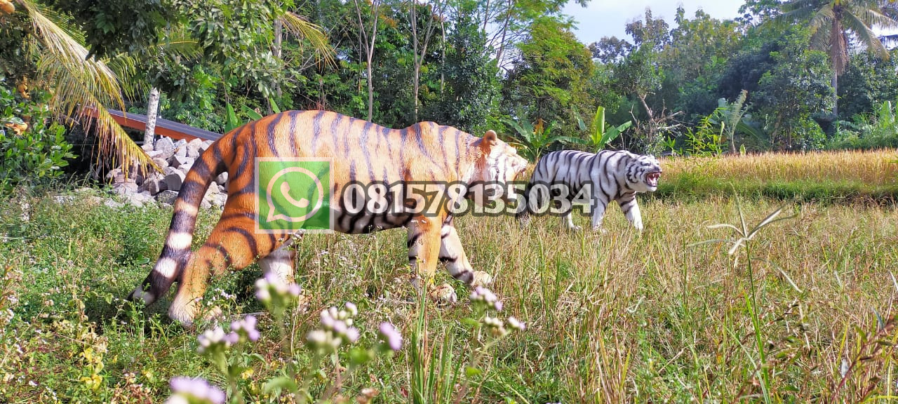 Patung Harimau Live Size