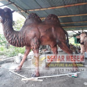 Cara Membuat Patung Unta Patung Unta Bambu Kerangka Patung Unta